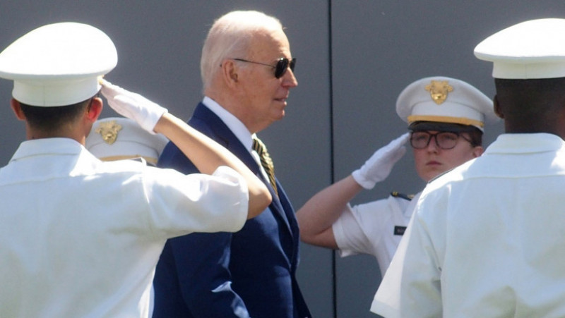 Joe Biden a participat la ceremonia de absolvire a Academiei Militare West Point. Sursa foto: Profimedia Images
