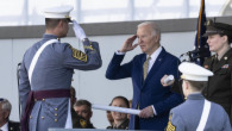 Joe Biden a participat la ceremonia de absolvire a Academiei Militare West Point. Sursa foto: Profimedia Images | Poza 12 din 12