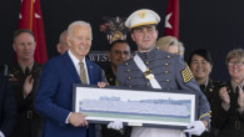 Joe Biden a participat la ceremonia de absolvire a Academiei Militare West Point. Sursa foto: Profimedia Images | Poza 3 din 12