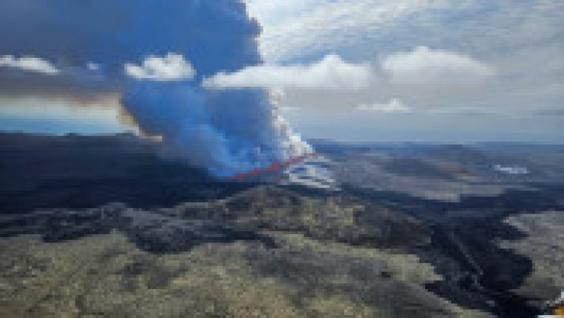 Erupție vulcanică în Islanda. Foto: Profimedia | Poza 4 din 5