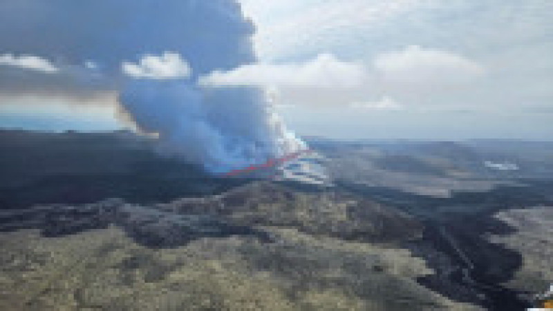 Erupție vulcanică în Islanda. Foto: Profimedia | Poza 2 din 5