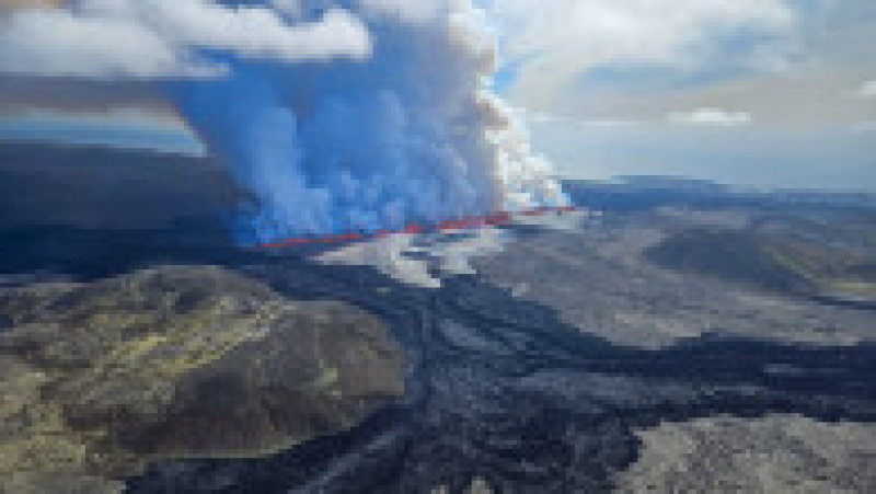 Erupție vulcanică în Islanda. Foto: Profimedia | Poza 5 din 5