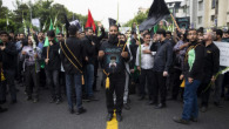 Au început funeraliile președintelui iranian Ebrahim Raisi. Sursa foto: Profimedia Images | Poza 6 din 16
