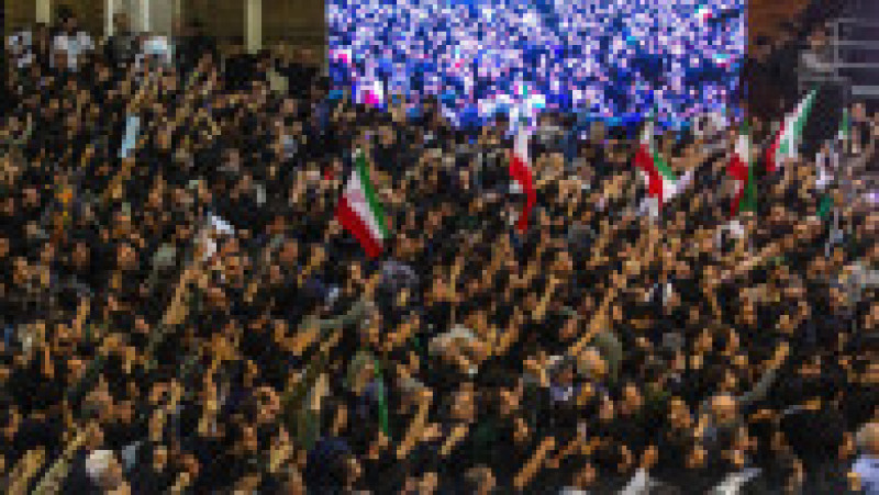 Au început funeraliile președintelui iranian Ebrahim Raisi. Sursa foto: Profimedia Images | Poza 14 din 16