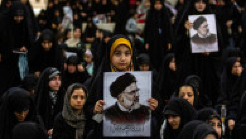 Au început funeraliile președintelui iranian Ebrahim Raisi. Sursa foto: Profimedia Images | Poza 16 din 16
