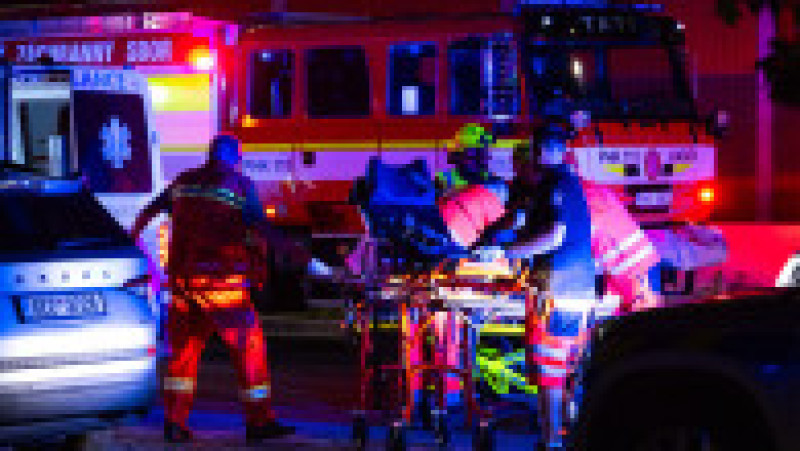 Patru morți și zeci de răniți după ce un tren de pasageri și un marfar s-au ciocnit lângă Praga. FOTO: Profimedia Images | Poza 5 din 5