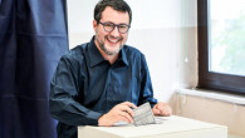 Matteo Salvini, la vot. Foto: Profimedia Images | Poza 6 din 25