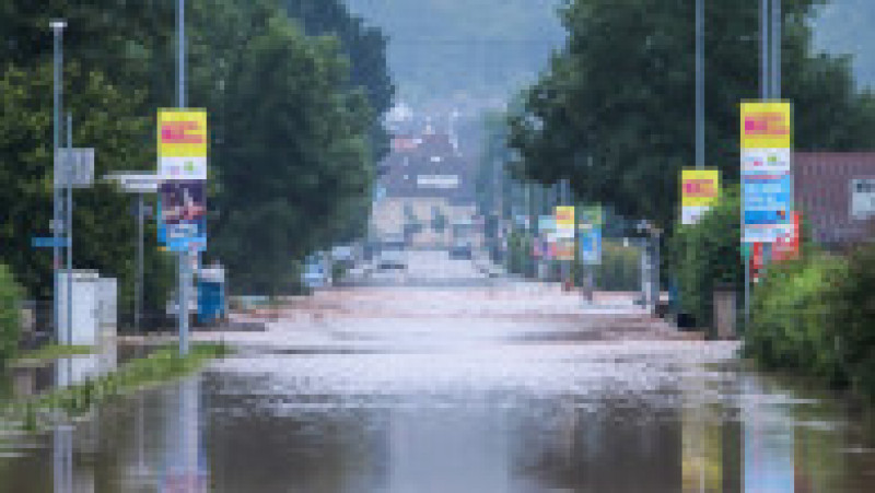 Ploile torenţiale au provocat inundaţii pe scară largă în sudul Germaniei. Foto: Profimedia | Poza 5 din 12