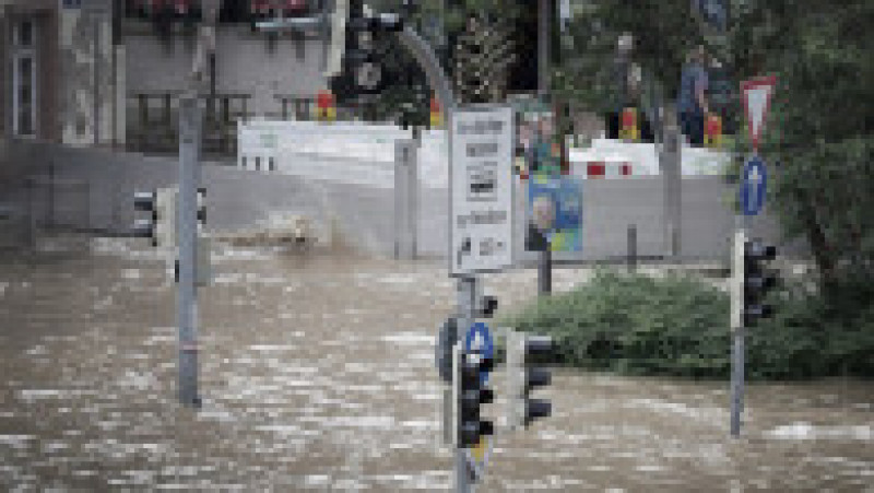 Ploile torenţiale au provocat inundaţii pe scară largă în sudul Germaniei. Foto: Profimedia | Poza 2 din 12
