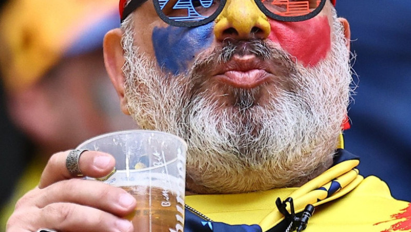 Meciul România-Ucraina la Euro 2024. Foto: Profimedia