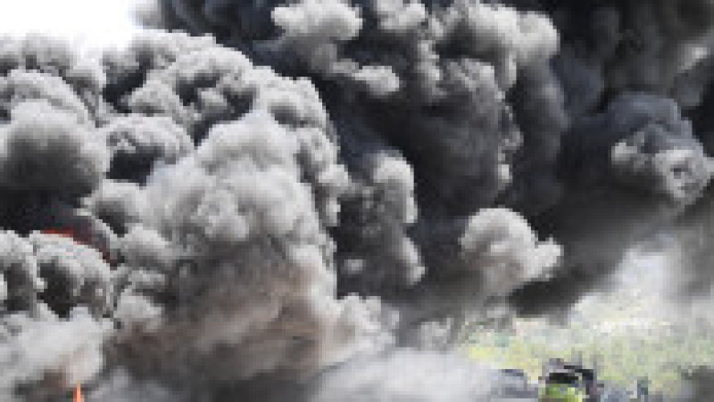 Autoritățile din Honduras au ars peste 5,6 tone de cocaină în cadrul unei ample operațiuni antidrog. FOTO Profimedia Images | Poza 9 din 12