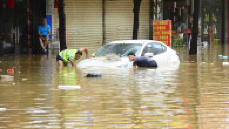 Inundații în China. Foto: Profimedia Images | Poza 5 din 8