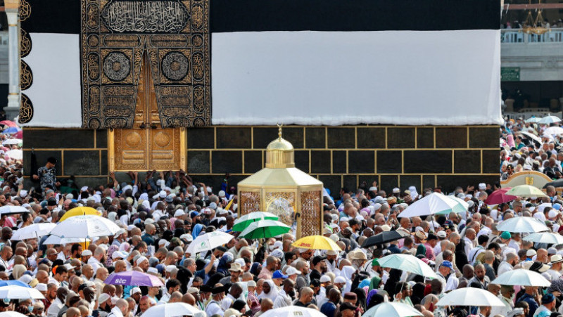 Cel puțin 550 de pelerini au murit în timpul marelui pelerinaj musulman (Hajj) de la Mecca FOTO: Profimedia Images