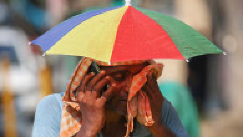 Valul de căldură care a cuprins în prezent India este cel mai îndelungat care a fost înregistrat vreodată în această ţară. FOTO: Profimedia Images | Poza 3 din 6