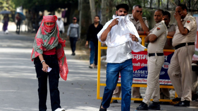Valul de căldură care a cuprins în prezent India este cel mai îndelungat care a fost înregistrat vreodată în această ţară. FOTO: Profimedia Images
