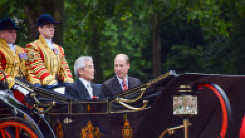 Prințul William și fostul ministru japonez al afacerilor externe Hirofumi Nakasone. Foto: Profimedia Images | Poza 11 din 11