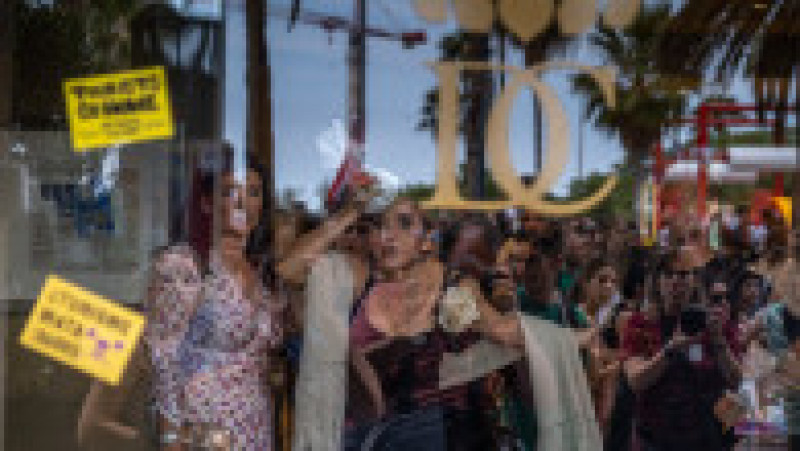 Mii de persoane au ieșit în stradă și au manifestat la Barcelona împotriva turismului excesiv. FOTO: Profimedia Images | Poza 5 din 10
