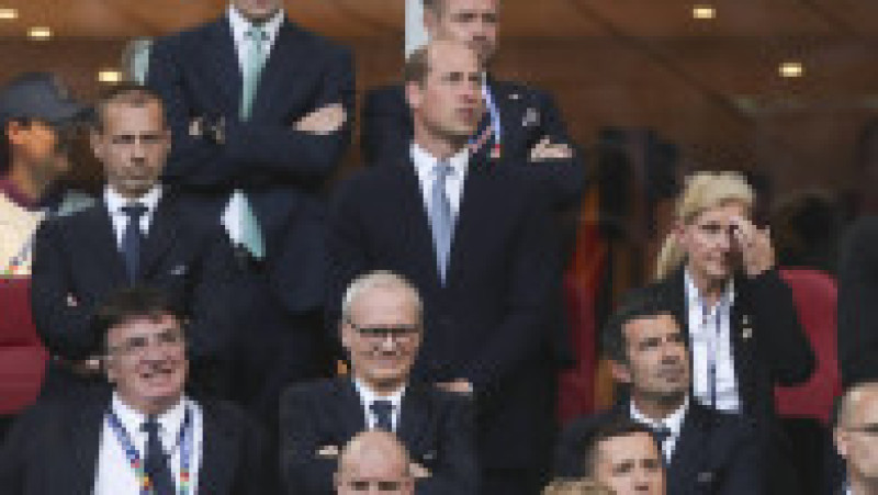 Prințul William a fost prezent sâmbătă seara pe Dusseldorf Arena, unde a trăit din plin emoțiile partidei Anglia-Elveția, la EURO 2024. FOTO: Profimedia Images | Poza 8 din 15