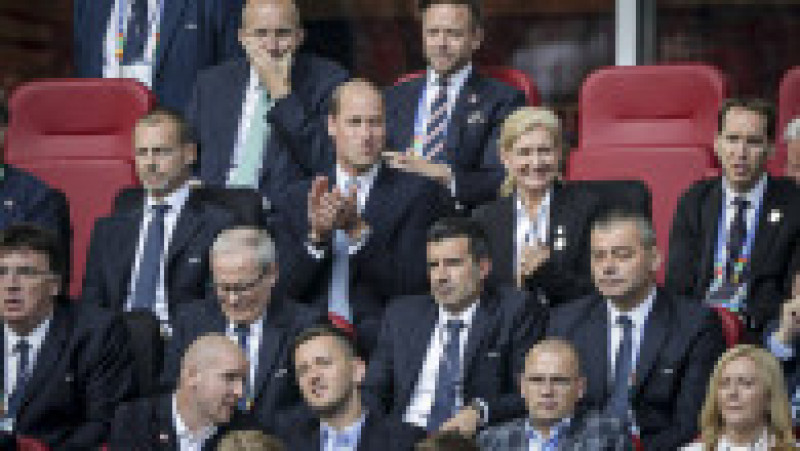 Prințul William a fost prezent sâmbătă seara pe Dusseldorf Arena, unde a trăit din plin emoțiile partidei Anglia-Elveția, la EURO 2024. FOTO: Profimedia Images | Poza 14 din 15