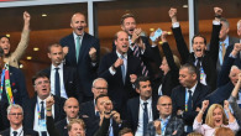 Prințul William a fost prezent sâmbătă seara pe Dusseldorf Arena, unde a trăit din plin emoțiile partidei Anglia-Elveția, la EURO 2024. FOTO: Profimedia Images | Poza 2 din 15