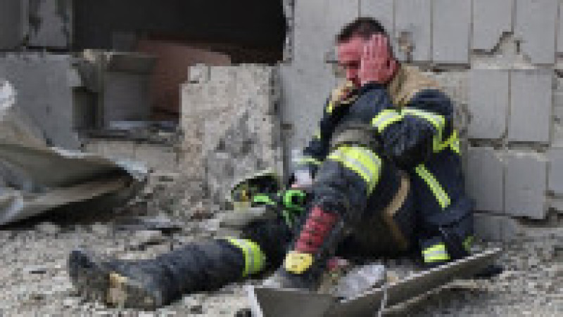 Cel mai mare spital de copii din Kiev a fost lovit luni de o rachetă rusească. FOTO: Profimedia Images | Poza 21 din 23