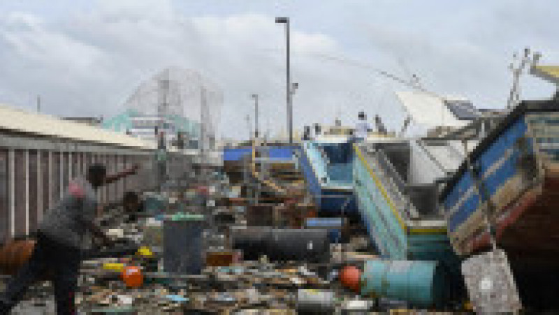 Dezastrul lăsat în urmă de uraganul Beryl. FOTO: Profimedia Images | Poza 15 din 16