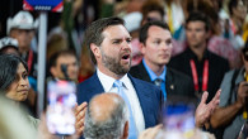 JD Vance, la conferinţa „Conservatorismul Naţional” din SUA. Foto: Profimedia Images | Poza 10 din 10