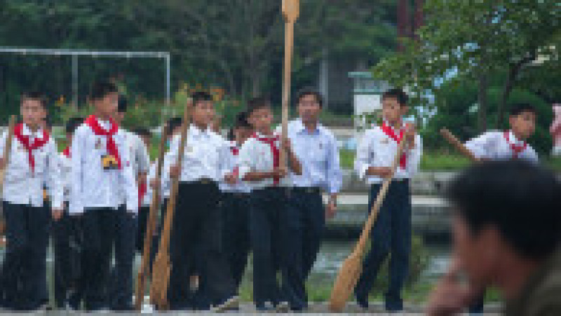 Din grupul care a stat în tabăra de vară făceau parte și copii din Erau copii din Laos, Nigeria, Tanzania și China. Foto: Profimedia Images | Poza 4 din 14