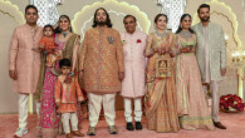 Familia Ambani înainte de „nunta anului”. Foto: Profimedia | Poza 10 din 19