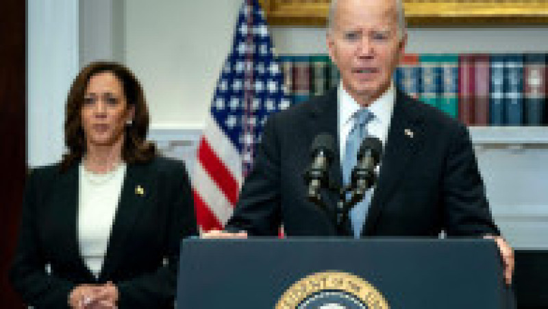 Joe Biden s-a retras vara aceasta din cursa prezidențială și i-a oferit sprijinul vicepreședintei sale, Kamala Harris. Foto: Profimedia Images | Poza 10 din 14