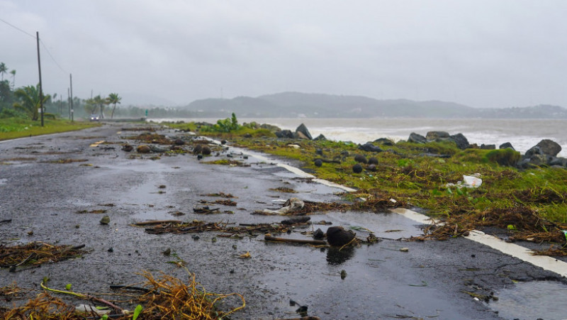  Furtuna Ernesto s-a transformat în uragan miercuri dimineață, la nord de Puerto Rico. Sursa Foto: Profimedia