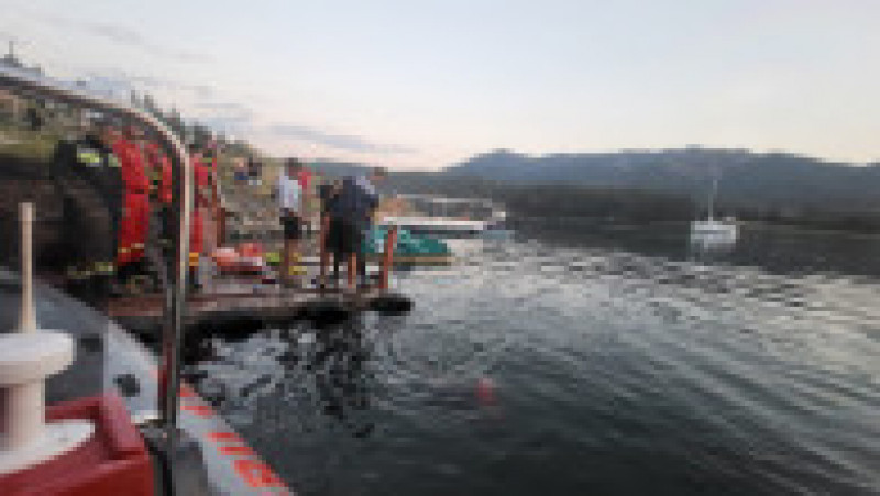 Un tânăr de 19 ani s-a înecat în lacul Colibița, după ce a căzut de pe un ponton. Sursa foto: ISU Bistrița-Năsăud | Poza 3 din 4