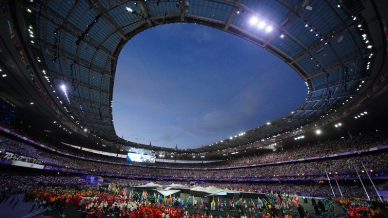 Ceremonia de închidere a Jocurilor Olimpice de la Paris are loc, duminică seara, pe Stade de France. Foto: Profimedia Images