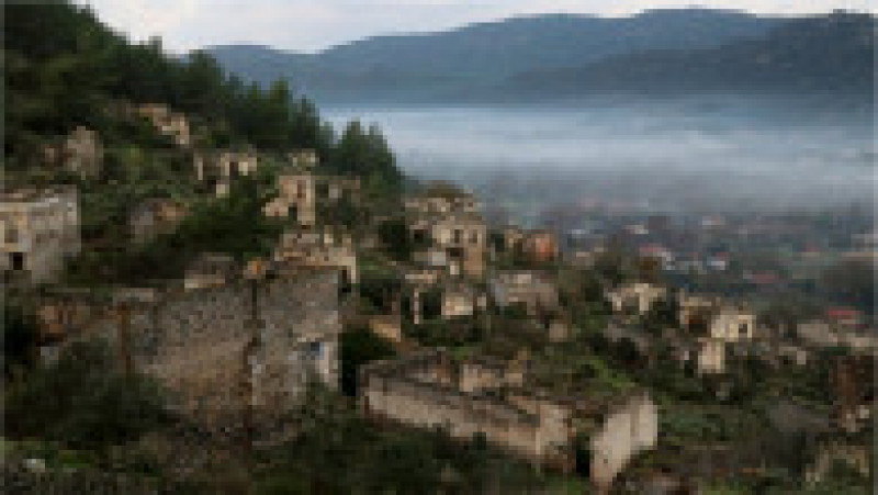 Kayaköy a fost abandonat de locuitorii greci în timpul schimburilor de populație dintre Turcia și Grecia de la finalul Războiului greco-turc (1919 - 1922). Foto: Profimedia Images | Poza 11 din 11