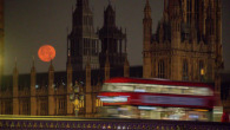 Luna albastră la Londra. Foto: Profimedia | Poza 8 din 10