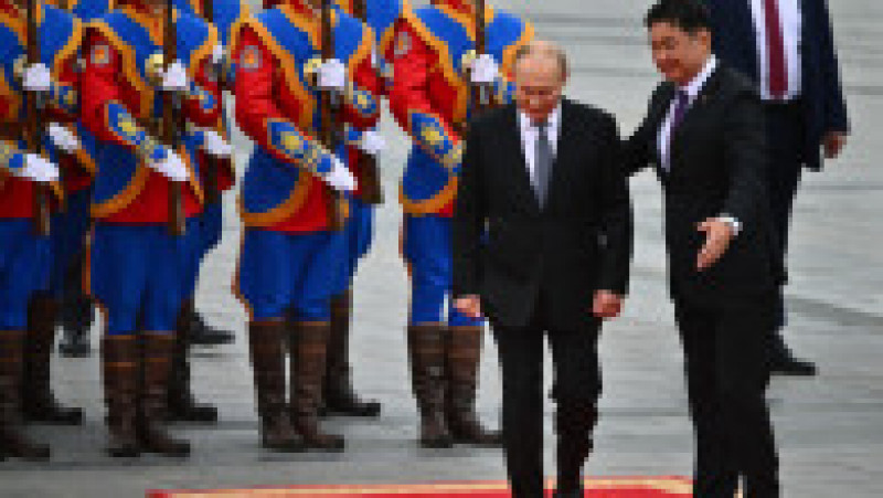 Vladimir Putin în Mongolia. Foto: Profimedia | Poza 2 din 7