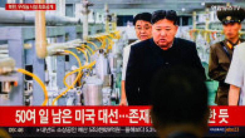 Kim Jong un, în inspecție la un centru de îmbogățire a uraniului. Foto: Profimedia Images | Poza 2 din 5