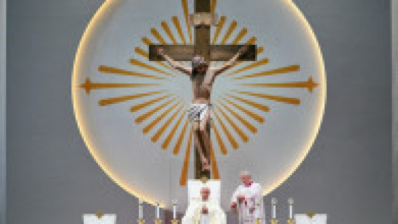 Papa Francisc consideră că inteligența artificială poate fi un real pericol pentru societatea umană. Foto: Profimedia | Poza 8 din 17