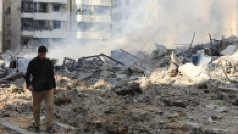 Urmările bombardamentelor israeliene în Beirut. Foto: Profimedia | Poza 9 din 9