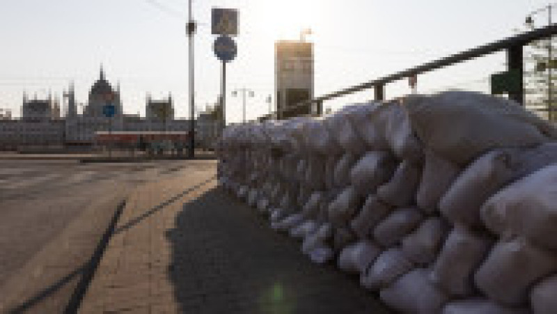 Budapesta se pregătește pentru „revărsarea deceniului” după ce nivelul Dunării se îndreaptă spre cote istorice. Foto: Profimedia | Poza 4 din 9