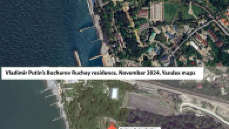 Reședința Bocharov Ruchey a lui Vladimir Putin a fost demolată. Foto: Profimedia | Poza 2 din 4