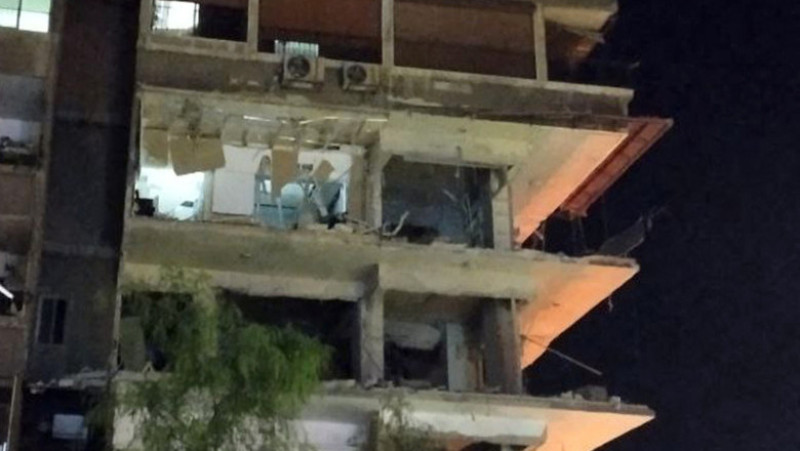 Clădirea era frecventată de înalţi lideri ai Gardienilor Revoluţiei iranieni și de metri ai Hezbollah. Foto: Profimedia