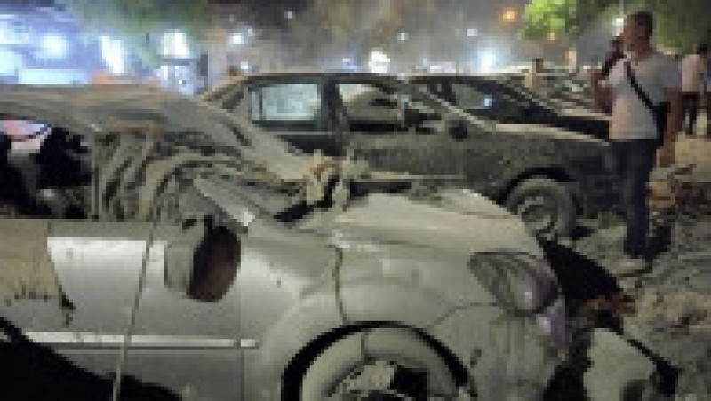 Clădirea era frecventată de înalţi lideri ai Gardienilor Revoluţiei iranieni și de metri ai Hezbollah. Foto: Profimedia | Poza 4 din 5