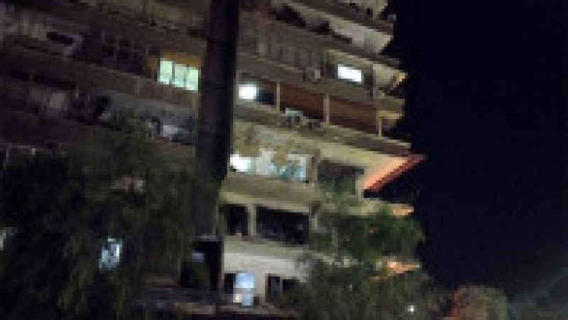 Clădirea era frecventată de înalţi lideri ai Gardienilor Revoluţiei iranieni și de metri ai Hezbollah. Foto: Profimedia | Poza 5 din 5