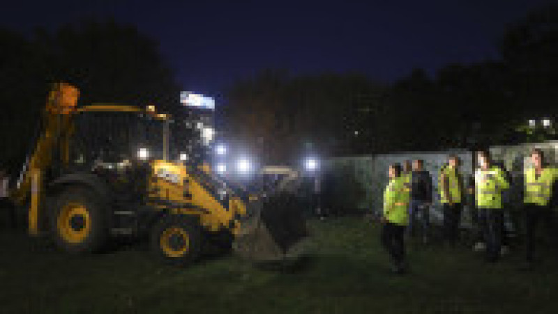 Parcul de la Piața Unirii a fost „câmpul de bătaie” în confruntarea dintre Nicușor Dan și Daniel Băluță. Foto: INQUAM Photos / Octav Ganea | Poza 1 din 12