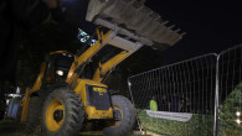 Parcul de la Piața Unirii a fost „câmpul de bătaie” în confruntarea dintre Nicușor Dan și Daniel Băluță. Foto: INQUAM Photos / Octav Ganea | Poza 4 din 12