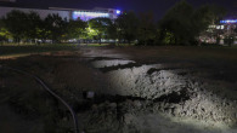 Parcul de la Piața Unirii a fost „câmpul de bătaie” în confruntarea dintre Nicușor Dan și Daniel Băluță. Foto: INQUAM Photos / Octav Ganea | Poza 12 din 12