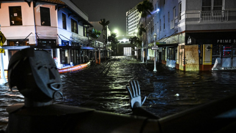 Uraganul Milton în Florida. Foto: Profimedia Images 