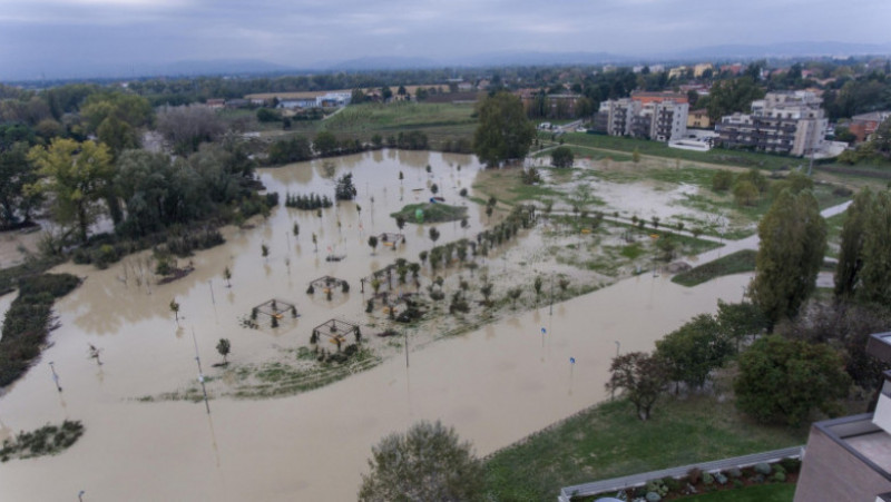 Probleme majore au fost și în nordul Italiei. Foto: Profimedia