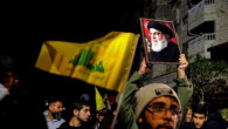 Comemorarea fostului lider Hezbollah, Hassan Nasrallah. Sursa foto: Profimedia Images | Poza 7 din 9